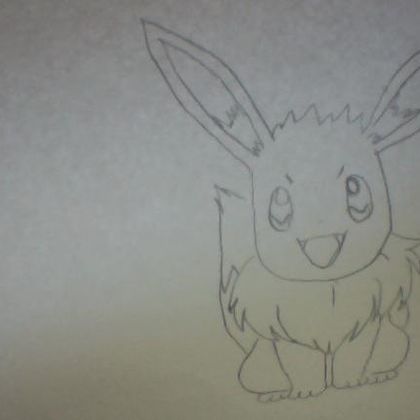 @KitKatwashere I hope you like this >.< Eevee from Pokemon