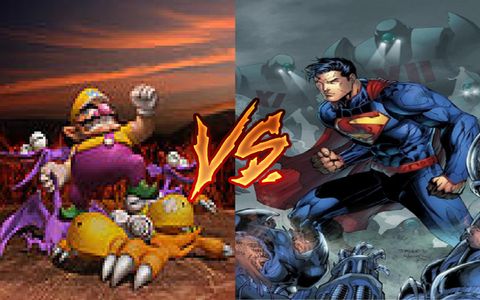 Wario VS Superman