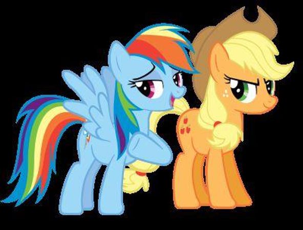 Rainbow Dash: Hey there. My name is Rainbow Dash, the best flying pegasus in all of Equestria. It's so AWESOME to meet you, (Y/N). Applejack: Well howdy do, (Y/N). Name's Applejack. A pleasure to meet an amazing pony...or...whatever you are, like you. :)