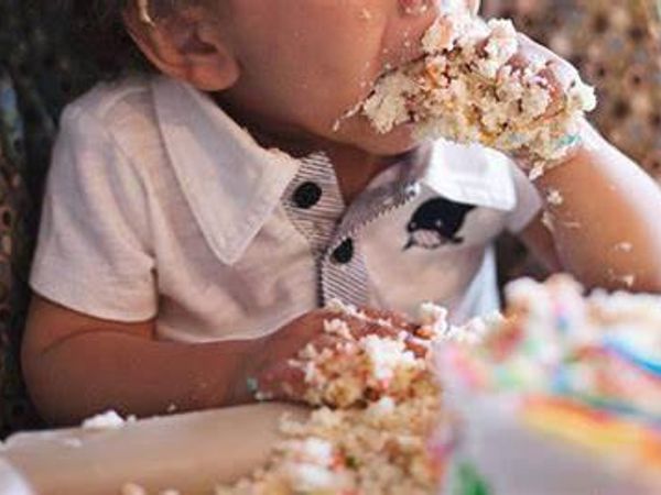 What do you do if you spill food on yourself during an important meeting?