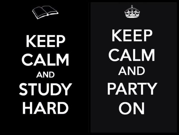 You were invited to a party... but its the night before a big test! what do you do?