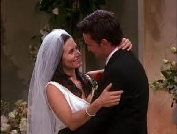 What season did Monica and Chandler get married in?