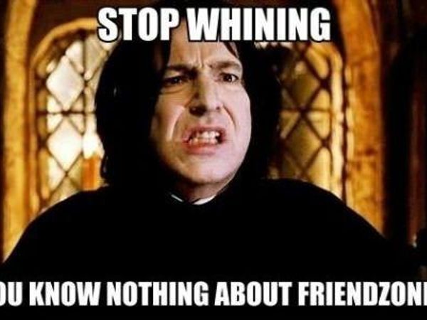 While in potions class, Snape yells at a student for no reason at all! How do you react?