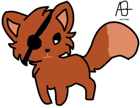 Can fate trust you? My cute chibi Foxy The Pirate Fox trusts it.