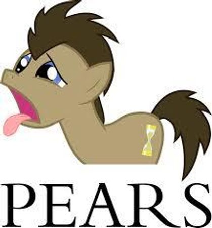 It's Dr.hooves , do you like pears? (if you do so help me!!!!...)