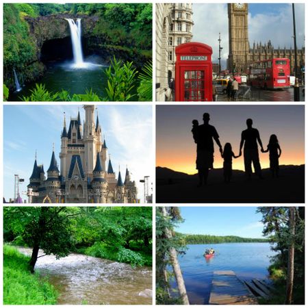 Which of the following places would you rather visit on vacation?