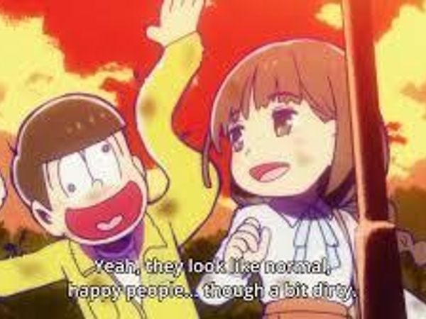 what was your reaction to the episode jyushimatsu falls in love ?