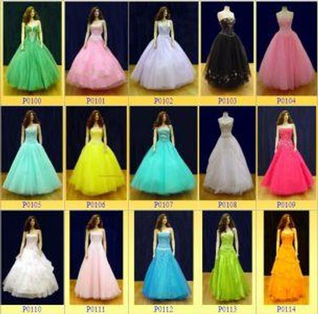 What colour would you like your prom dress to be?