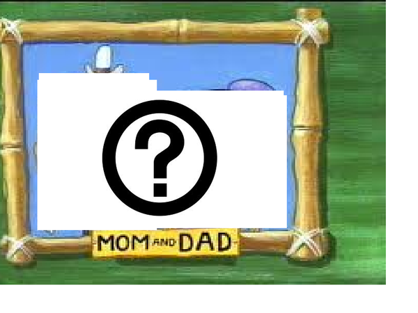 What shapes are Sponge Bob's mum and dad??