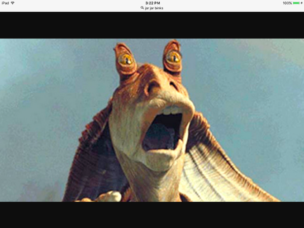 Look! Jar jar binks is alive! Do you save him?