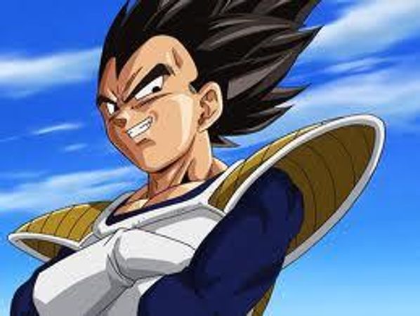 Me:ok thanks for your question goku :) Up next vegeta  Vegeta:....whatever....do you know how to fight?