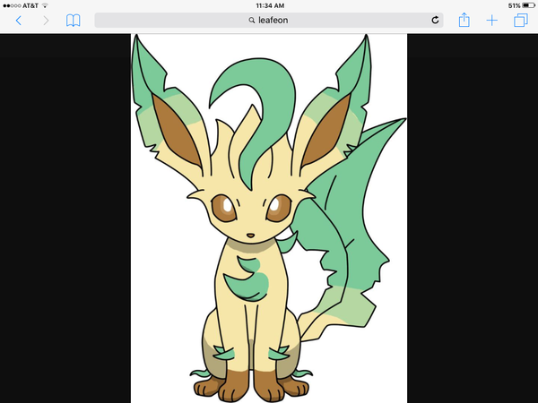 catgiraffe: Leafeon...  Leafeon:... O-okay, do you like nature?