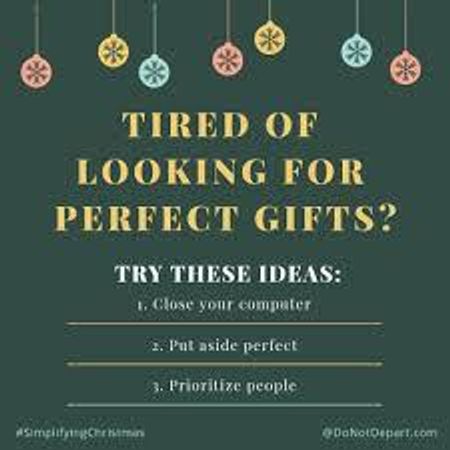 What is your idea of a perfect gift?