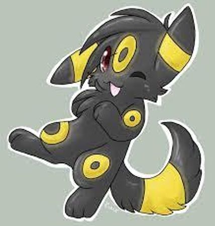 Hey it's Storm here again! This time we've got a pokemon themed, with our guests, the eeveelutions! Eevee: Hi everybody! Jolteon: Let's get this done, I have adventuring to do. Umbreon:... hi. Espeon: Good luck! Flareon: Sup buddy? Glaceon: Hello my friend! Leafeon: Um, hi. Sylveon: Hi, hi,  hi! Vaporeon: Sup, you seem pretty cool! Umbreon:!!! Why would you show that picture!! D: Me: Dahh! You're adorable!