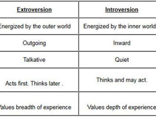 Are you more of an extrovert or an introvert?