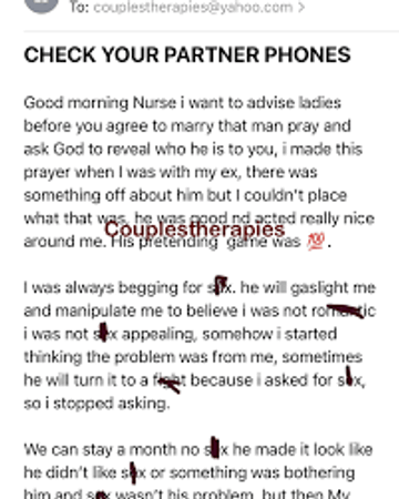 Do you believe in checking your partner's phone?