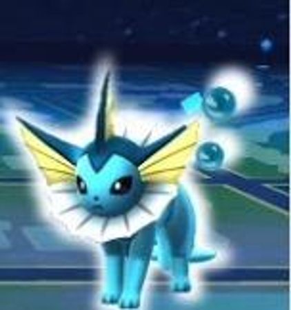 Me: vaporeon! Vaporeon: hi! Do you like water?