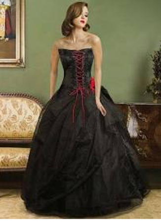 I want to wear a black wedding dress when I marry....would that be a problem