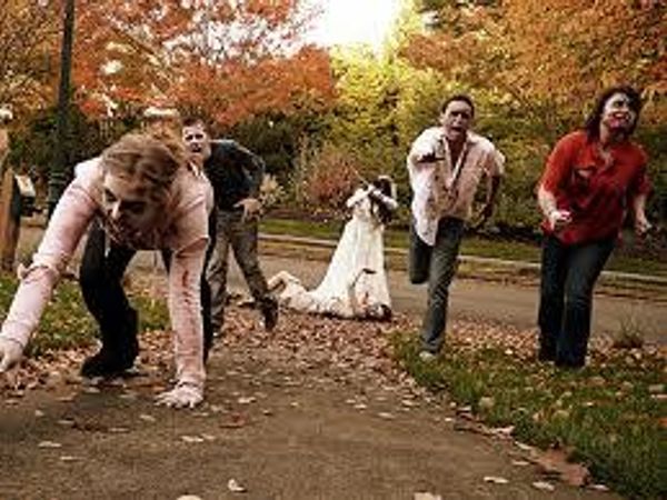 You're running away from the zombies and you're teammate or loved one trips over! What do you do?