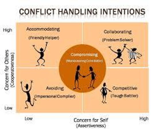 How do you prefer to handle conflicts?