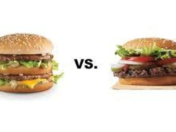 Would you rather eat: McDonald's or Burger king