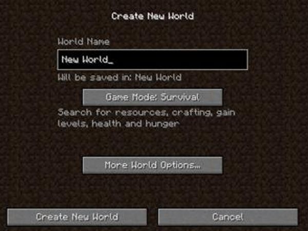 What is the first thing you do when you start a new world?