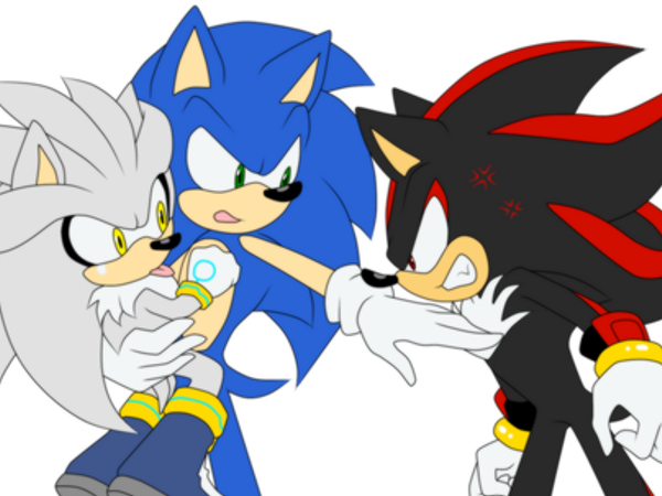 *Time skip*You arrive at a large house and walk inside.The living room was filled with other characters you couldn't recognize."Who's that?"a red echidna asked.Sonic shrugs."I don't know.Sorry! We didn't get to catch your name!"You look around at everyone as you hear the door shut behind you."I'm y/n."You say.Silver sits down on the couch."Well,don't just stand there everyone!Lets introduce ourselves!"Everyone sits down in the living room.You sat next to a fox and a rabbit with a flying blue creature."My name is Cream!And this is my chao friend Cheese!"The chao smiles at you and says"Chao!"You smile.The red echidna looks at you."Name's Knuckles."The bat looks over at you with a smile."Rouge the Bat."The fox looks at you with a look of kindness."My name is Miles Prower,but you can call me Tails!"Sonic gives you a smile."You probably heard me earlier,but my name is Sonic the hedgehog."Silver looks at you happily."I'm Silver the hedgehog!"The black hedgehog just looks at you,then says"Shadow the hedgehog."