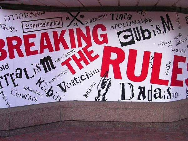 What is your opinion on breaking rules?