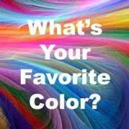 what is your favorite color?