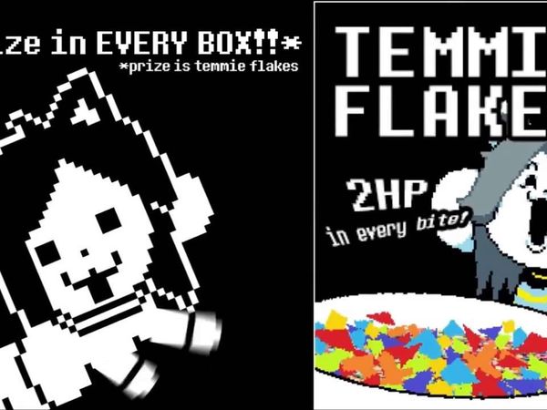 Temmie wanna ask the first question? Temmie: Yes, do you like Temmie flakes?