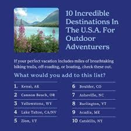 Your dream vacation involves...