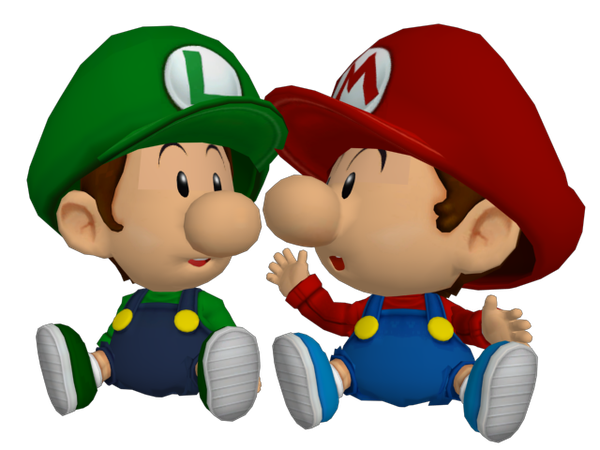 Baby Luigi V.S Baby Mario?