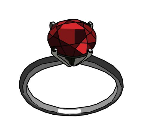 Which red gemstone best resembles you?