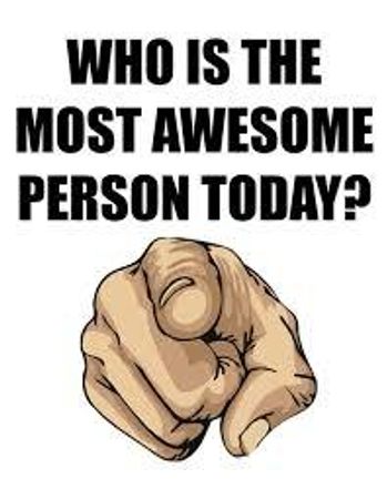 Do you only publish the answer if it says how awesome you are?