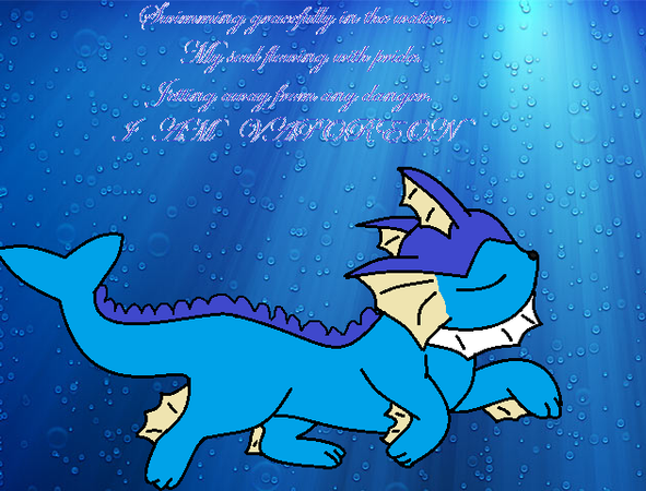 Vaporeon: What's your favorite sea creature