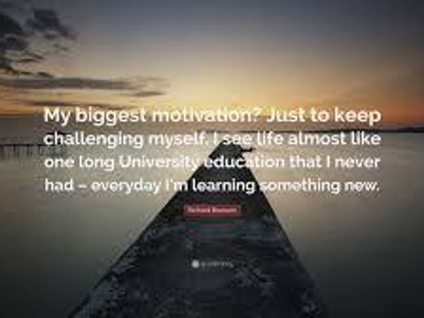 What’s your biggest motivation?