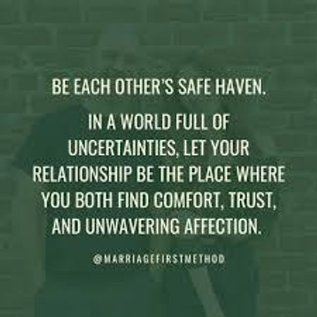 When faced with uncertainties in your relationship, you...