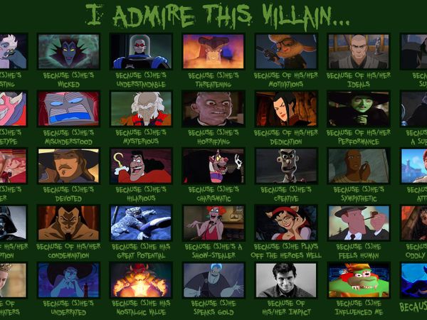 Which of these villains would you want to face?