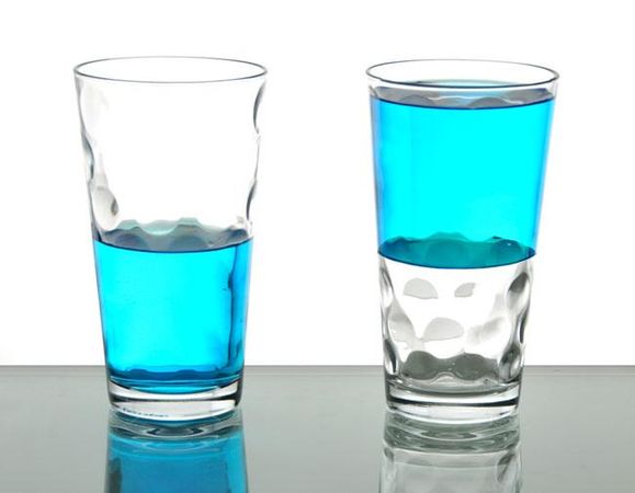 Do you see the cup half empty or half full?