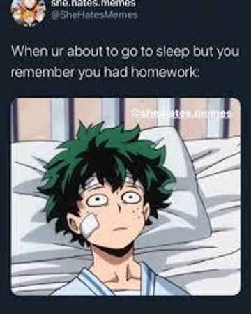 Deku x Hospital Bed? (i thought this on was funny)