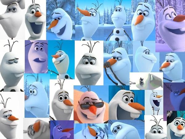 Favorite animal and Olaf xD