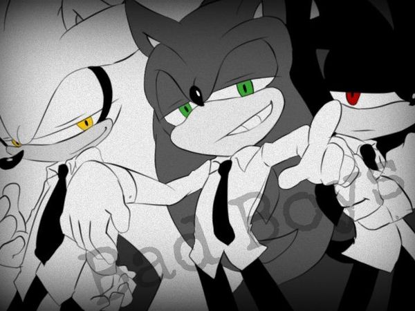 Scourge: Nice to meet you, beautiful. I am Scourge. Mephiles: Such a player. The name is Mephiles Lucinda: Come on! Let me show you the other guys! *Pulling you* In a couple of minutes, a blue hedgehog, a red and black hedgehog and white hedgehog were chilling under a tree. Lucinda: Shadow! Silver! Sonic! Come meet the new girl. Sonic (Blue hedgehog): What's up newbie? I am Sonic. Silver: Hi there, cutie. I am Silver Shadow: mhm Lucinda: Shadz! At least say your name! *Shadow still not saying anything* Lucinda: Ignore him. That is Shadow. Scourge: Scared to be around beautiful women, Shadow? Shadow: Of course not! Scourge: Then, why don't you stop being rude and say hi? Shadow: Why don't you come over here and say that to me?