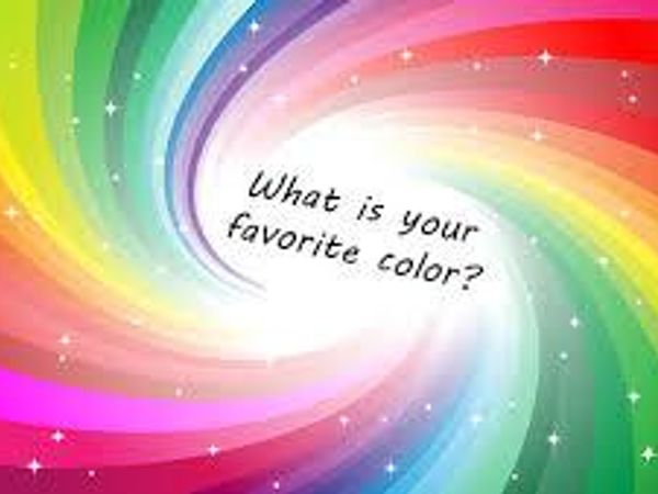 whats your favorite color?