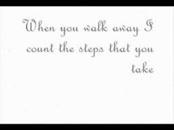 Singer: Avril Lavigne <Song name>, the pieces of my heart are missing you! And <song name> the face I came to know is missing too. <Song name> the words I need to hear to always get me through the day and make it okay. I miss you.