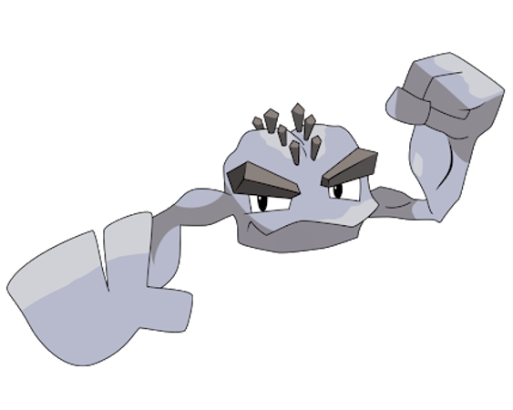 You encounter an Alolan geodude!