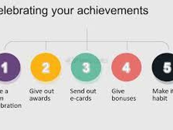 How do you celebrate achievements?