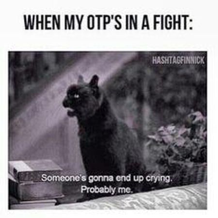 Your otp ends up a ship with someone else..