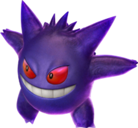 You get to the jym it's a ghost type! The leader sends in gengar