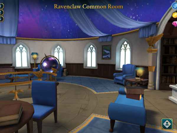 Pick a hogwarts house common room to hang out in.