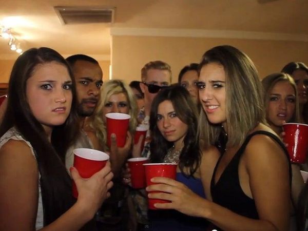 You sneak out at midnight to go to a house party. What are you most likely to do once you get there?